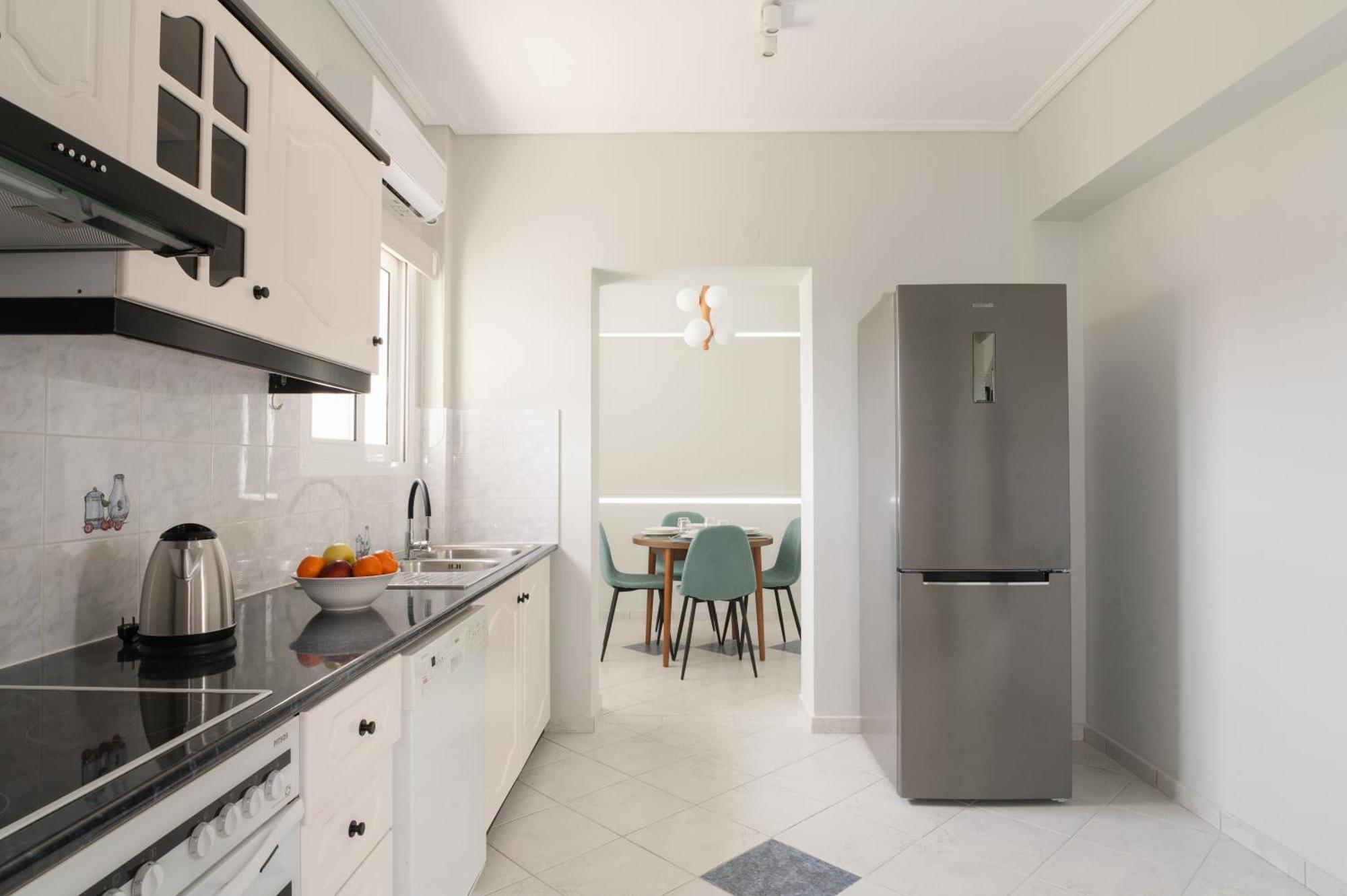 Vasilopoulos Residences - Apartments Ioni & Neso 阿尔戈斯托利翁 外观 照片