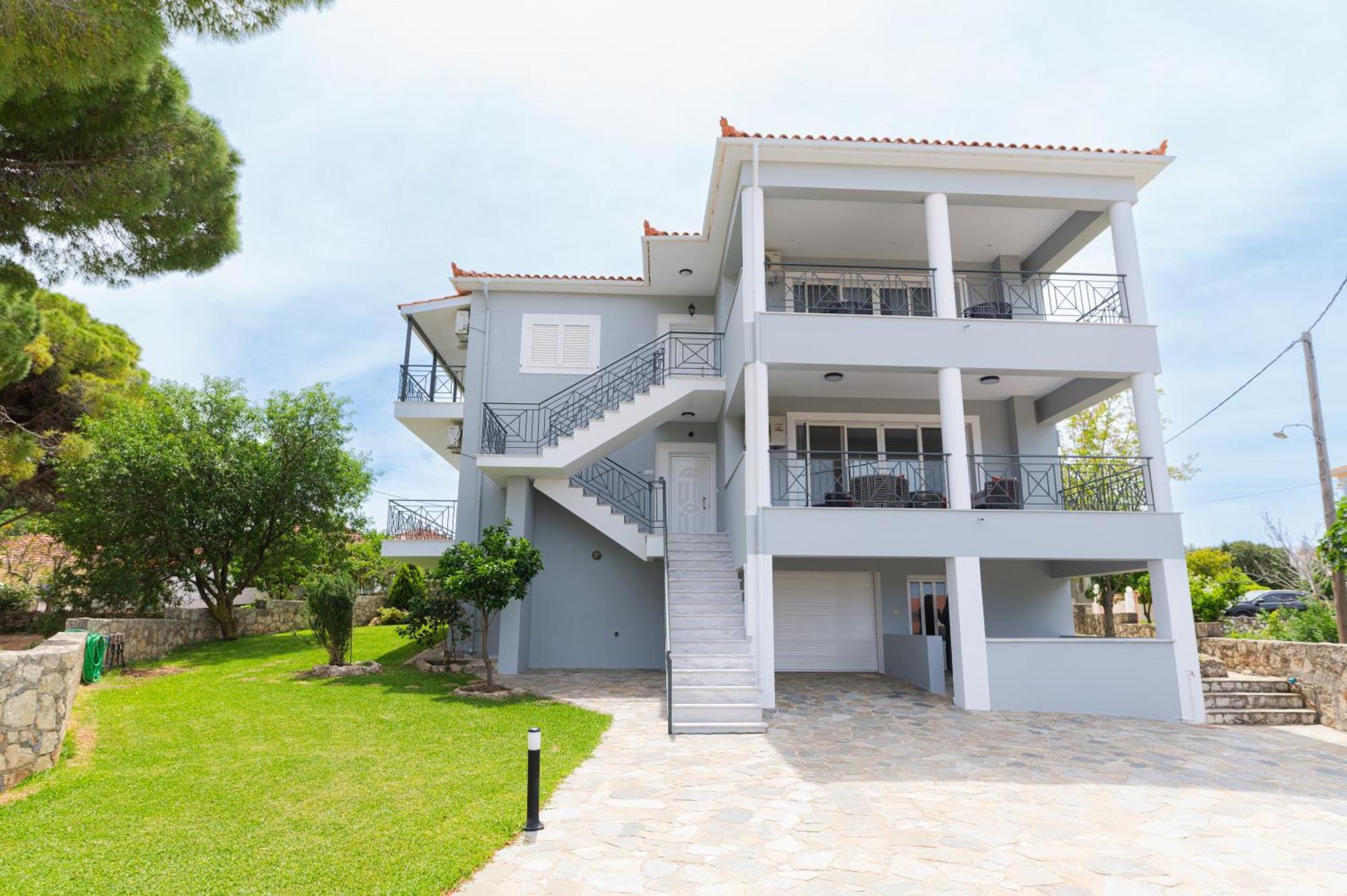 Vasilopoulos Residences - Apartments Ioni & Neso 阿尔戈斯托利翁 外观 照片